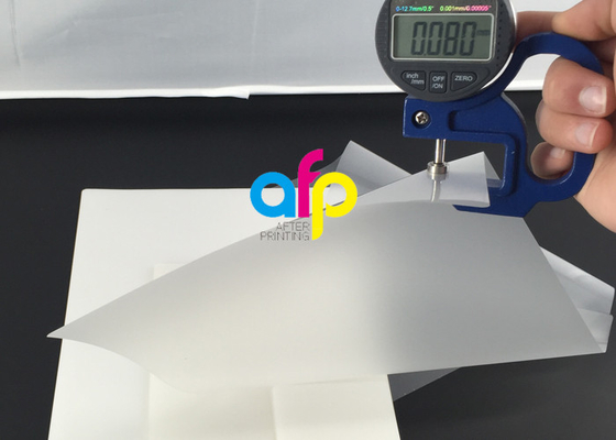 80 η ιδανική φωτογραφία πάχους/μεγέθους συνήθειας ταινιών τοποθέτησης σε στρώματα σακουλών μικρού προστατεύει την ταινία