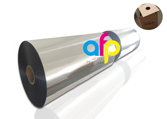 22 Mic Metalized ταινία πολυεστέρα για το χαρτί/το χαρτονένιο πυρήνα 3 ίντσας