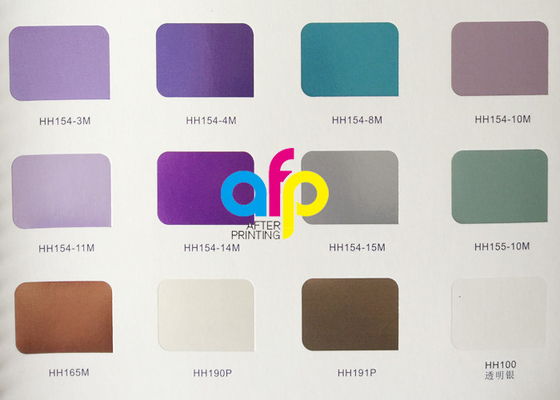 φύλλα αλουμινίου σφράγισης 640mm * 120m ζωηρόχρωμα, χρυσό φύλλο αλουμινίου σφράγισης για μαλακό/σκληρά πλαστικό